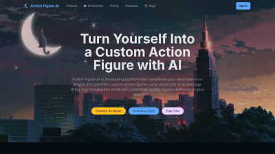 action figure  ai - AI tool for Design Tools