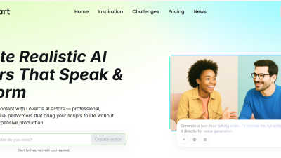Lovart-Al Actor Generator - AI tool for productivity