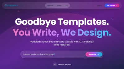 Feature Graphic Generator AI  - AI tool for productivity