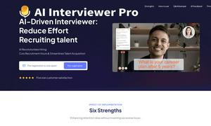AI Interviewer Pro Website
