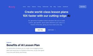 AI Lesson Plan Generator Website