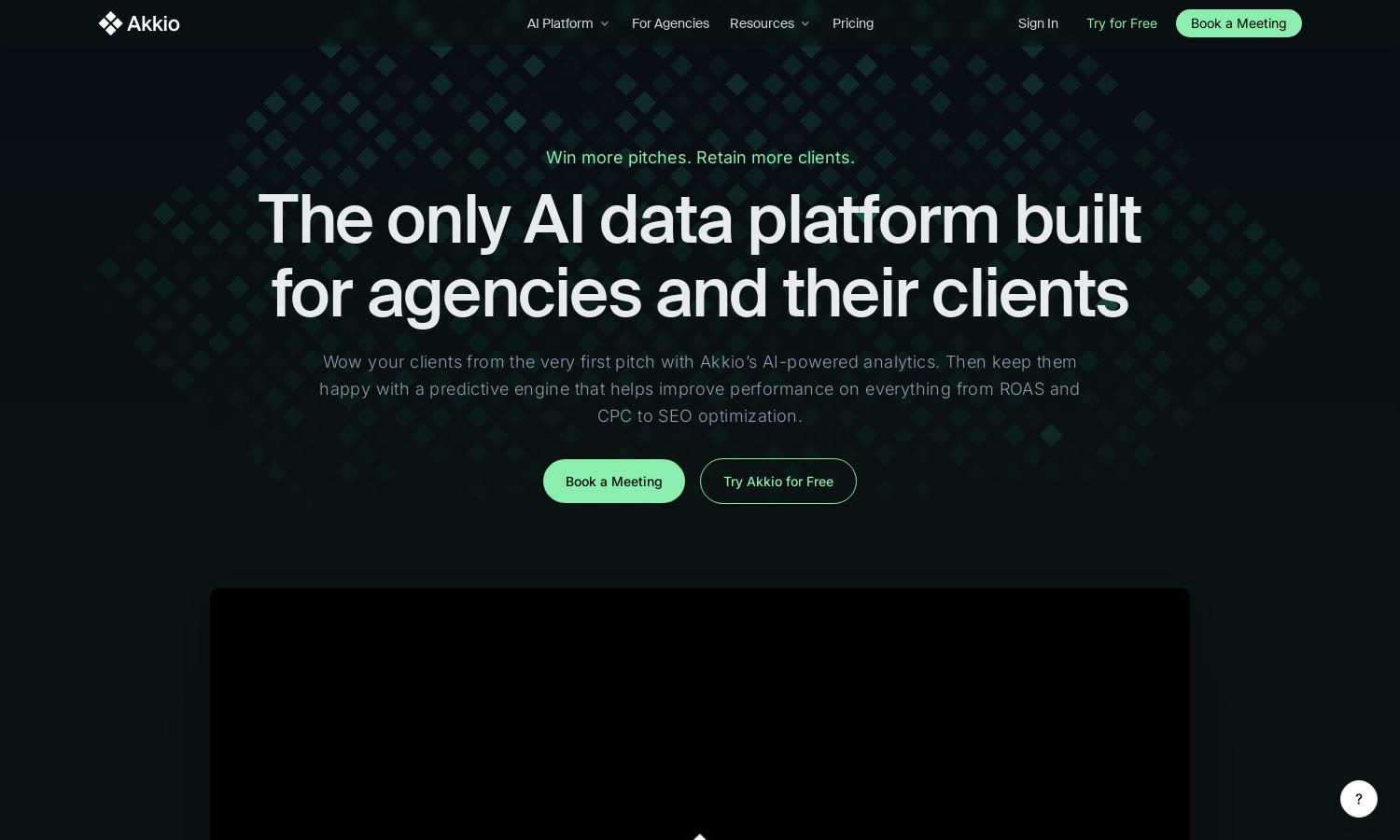 Akkio Website