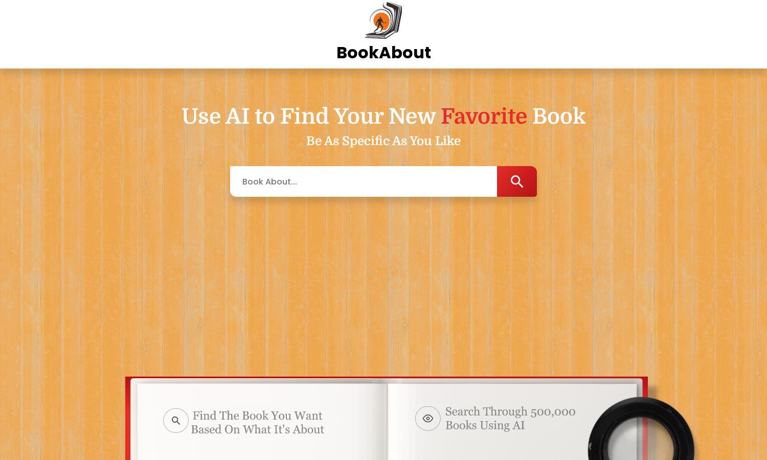 BookAbout Website