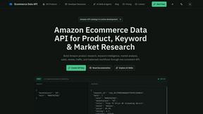 Ecommerce Data API - product for E-commerce