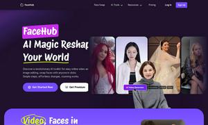 FaceHub Website
