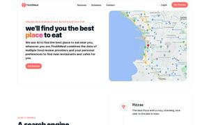 FindAMeal Website