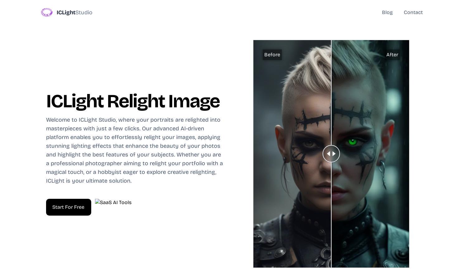 ICLight Studio Website