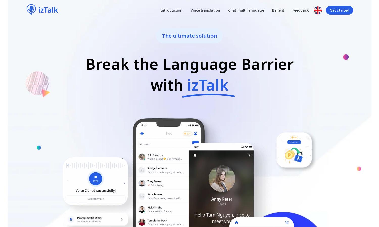 IzTalk Website