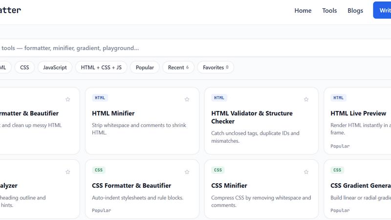 JoMatter application interface and features