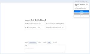 Kompas AI Website