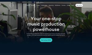 LANDR Website