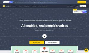 Murf AI Website