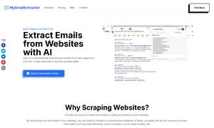 My Email Extractor Website