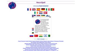 NeuroSpell Website