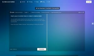 OneClickHuman Website