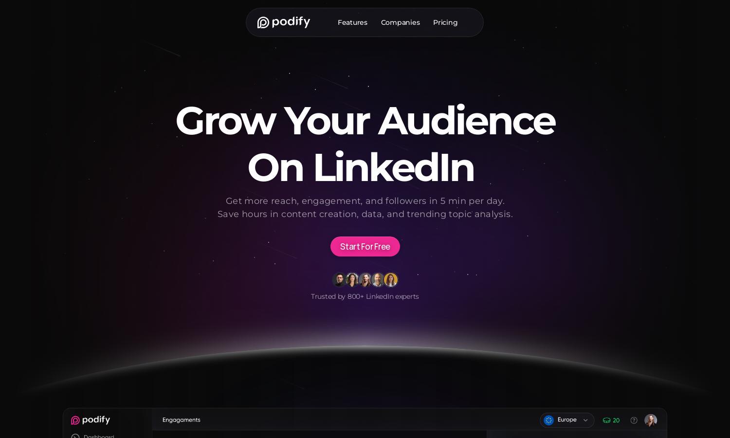 Podify.io Website