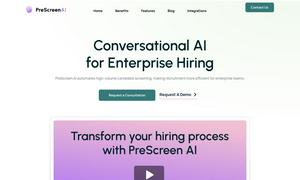PreScreen AI Website