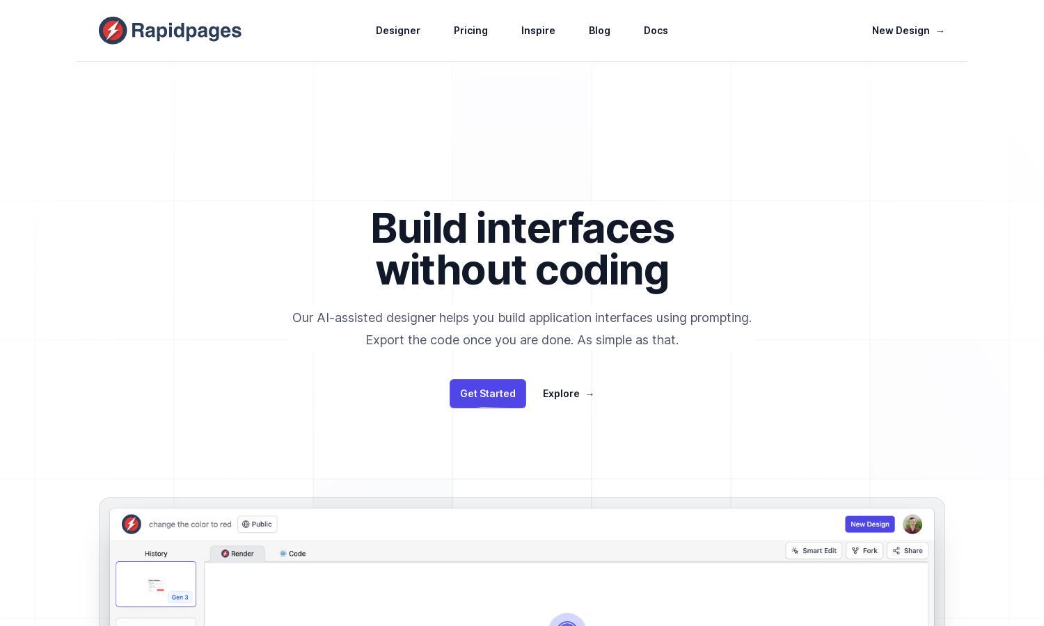 Rapidpages Website