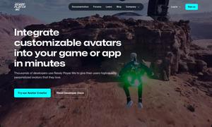 Ready Player Me Website