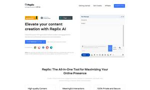 Replix.ai Website