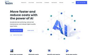 Testim.io Website