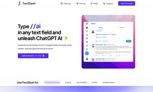 TwoSlash Website