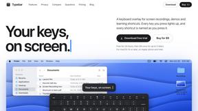 Typebar - product for Productivity & Management
