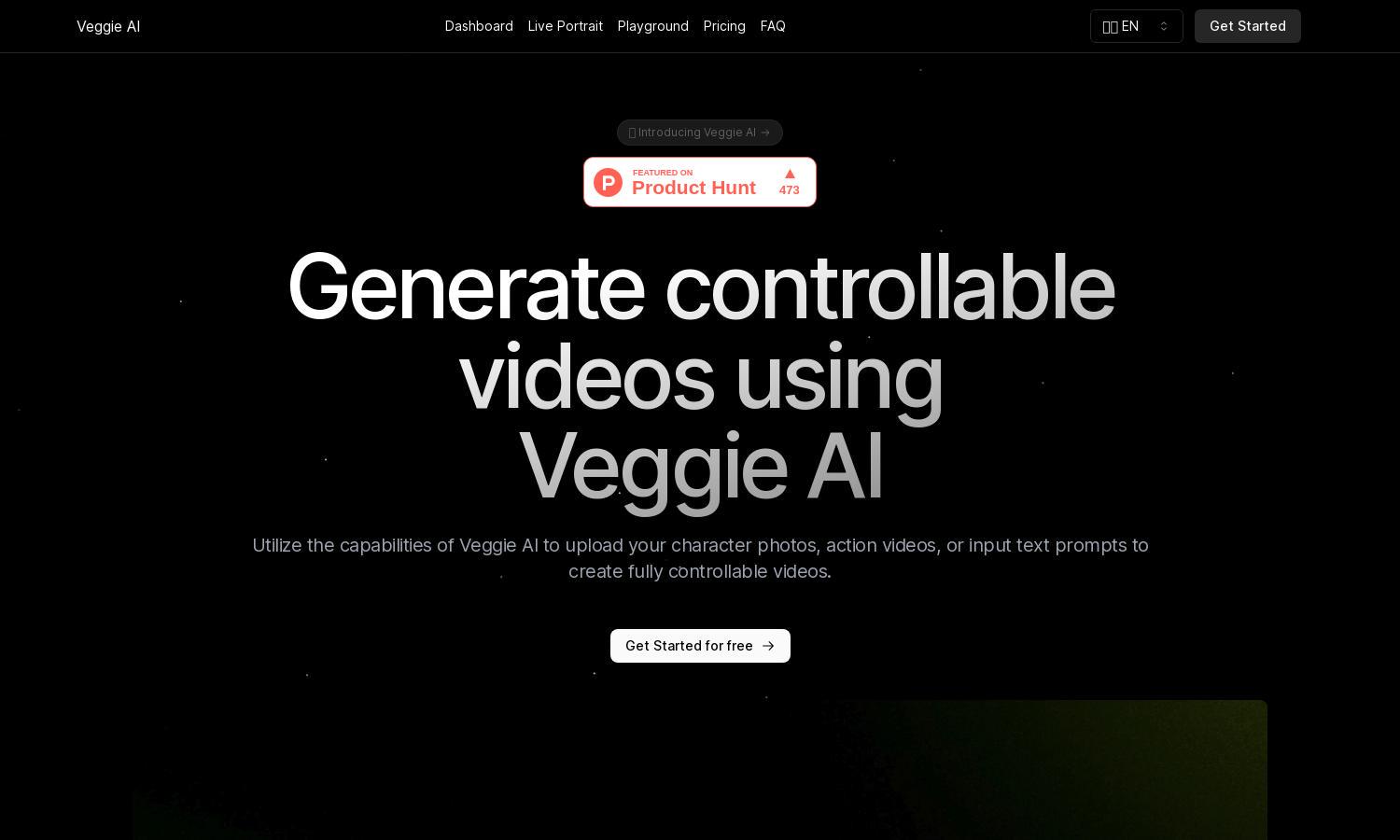 Veggie AI Website