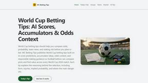 WC 2026 Betting Tips - product for AI Assistants